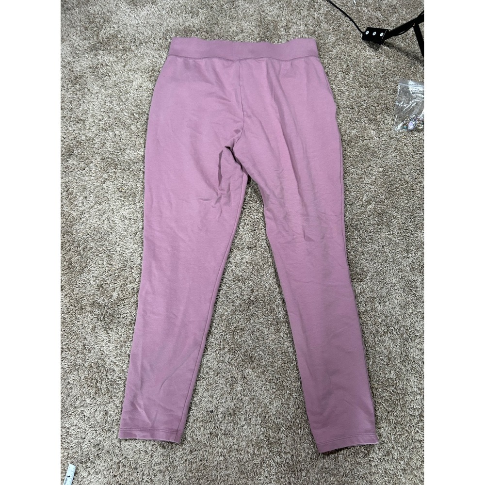 Victoria's Secret PINK Nation Mauve Pink Lace Up Jogger Sweatpants Women Medium - Picture 2 of 7